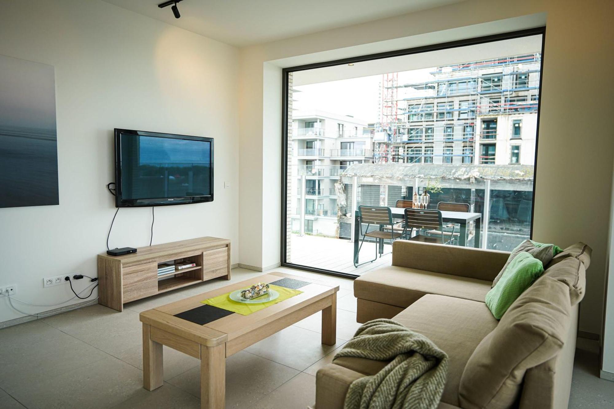 Huswell - Beautiful Apartment With Communal Pool And Gym Oostende Eksteriør billede